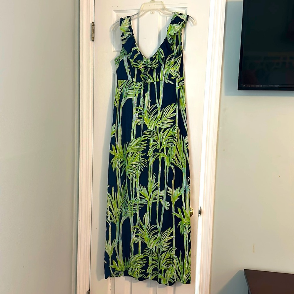 Lilly Pulitzer maxi print dress